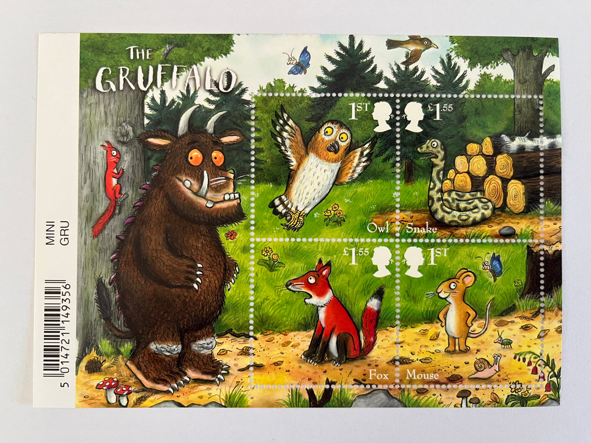 The Gruffalo Minisheet MNH
