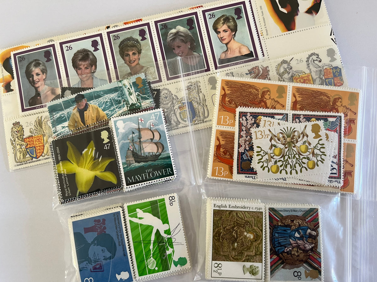 50% Off FV £102 Low Face Value Stamps for Postage
