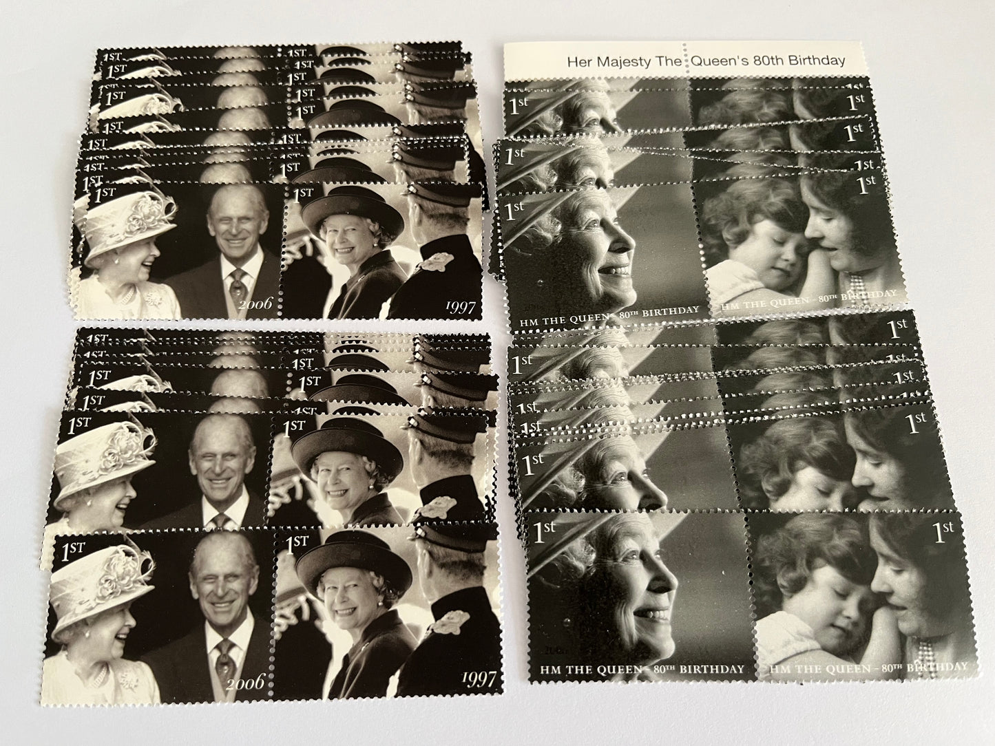 100 1st Class Stamps • Queen Elizabeth