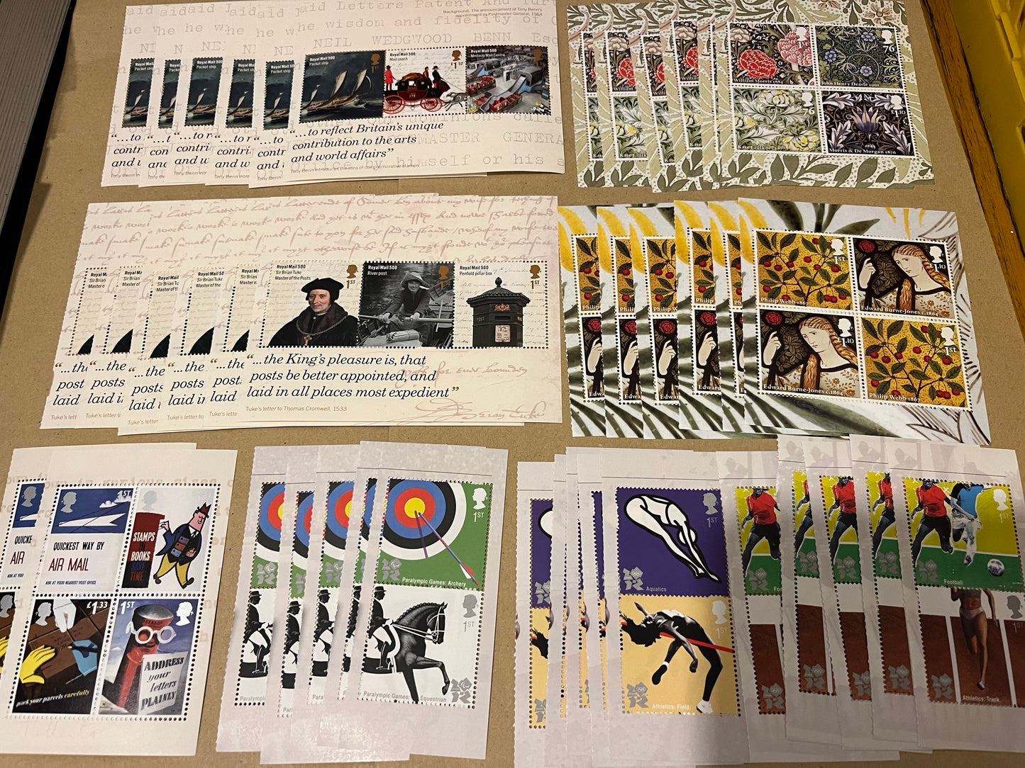 FV £742+ Stamps • Ex Booklet Panes • Collection Or Postage • 1st Class