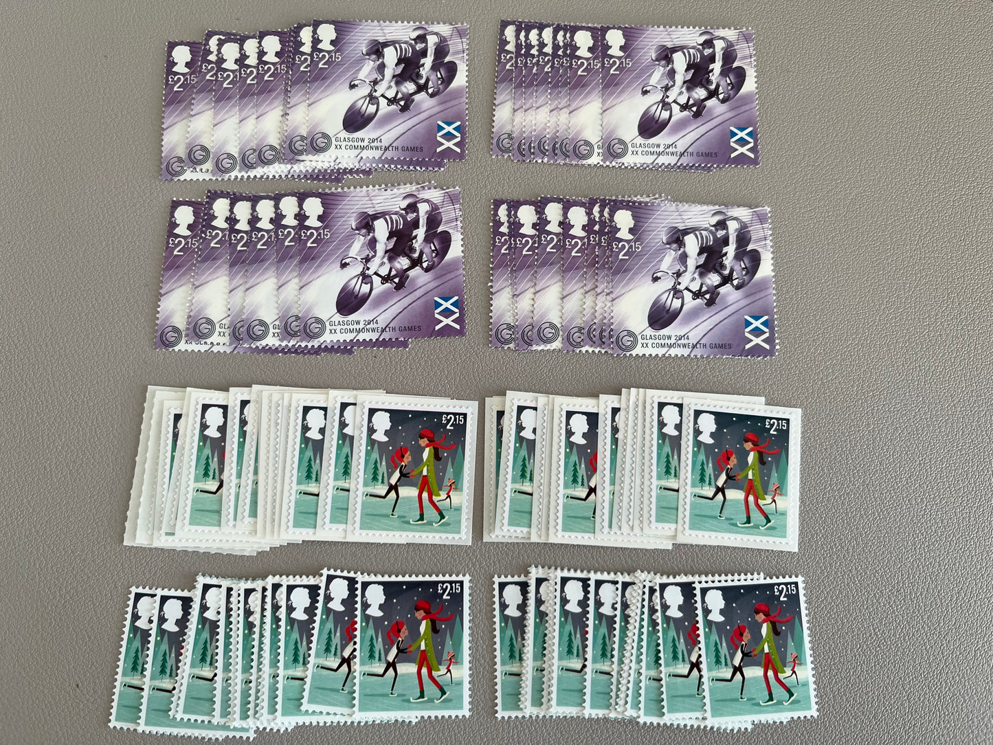 100 x £2.15 High Value Stamps MNH 40% off