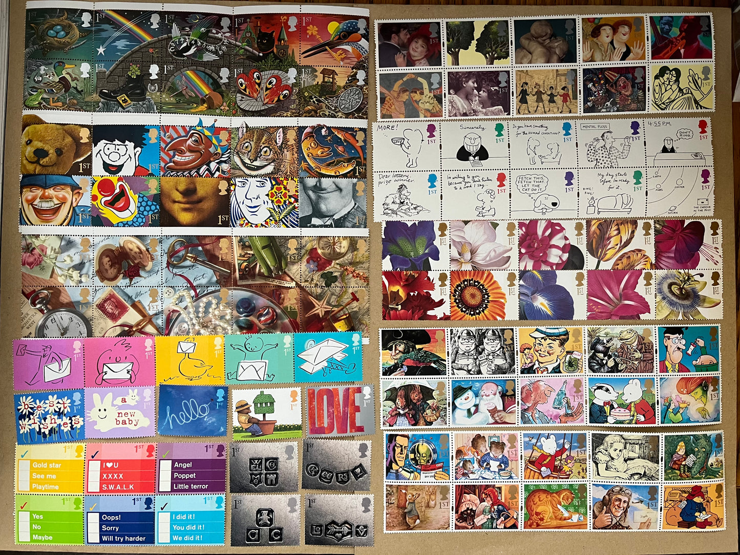 100 1st Class Greetings Stamps