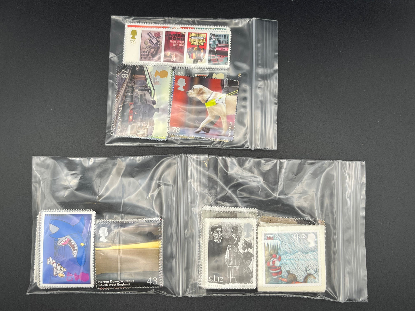 125 x 2-stamp £1.55 for 2nd Class Large FV £193.75