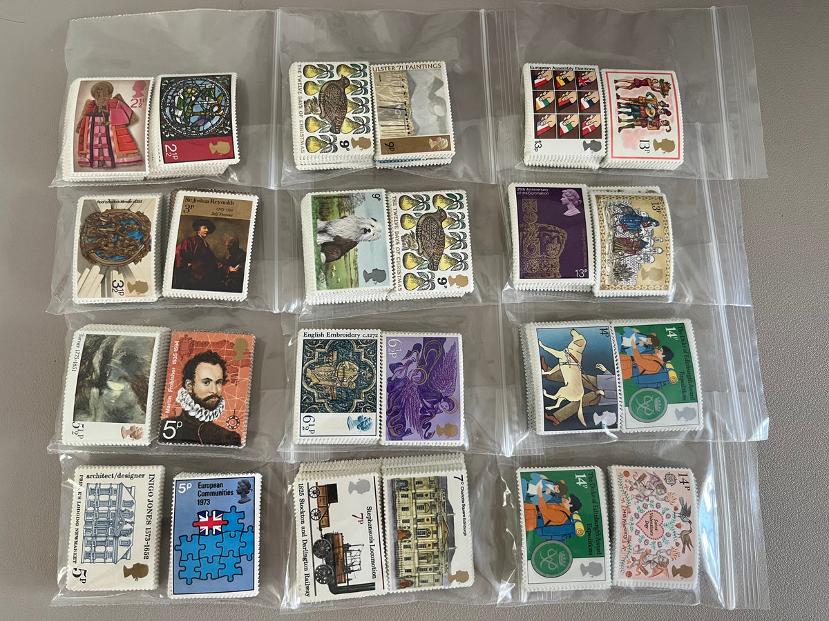 50% off Face Value £100 - Low Value Stamps