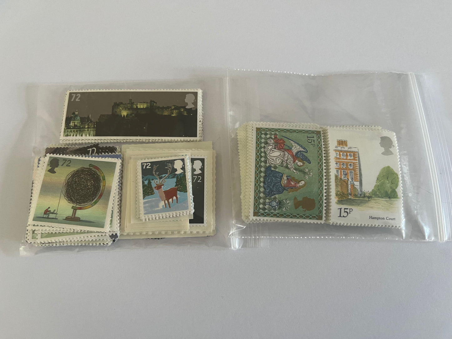 100 2-stamp 87p for 2nd Class Letter Post • FV £87