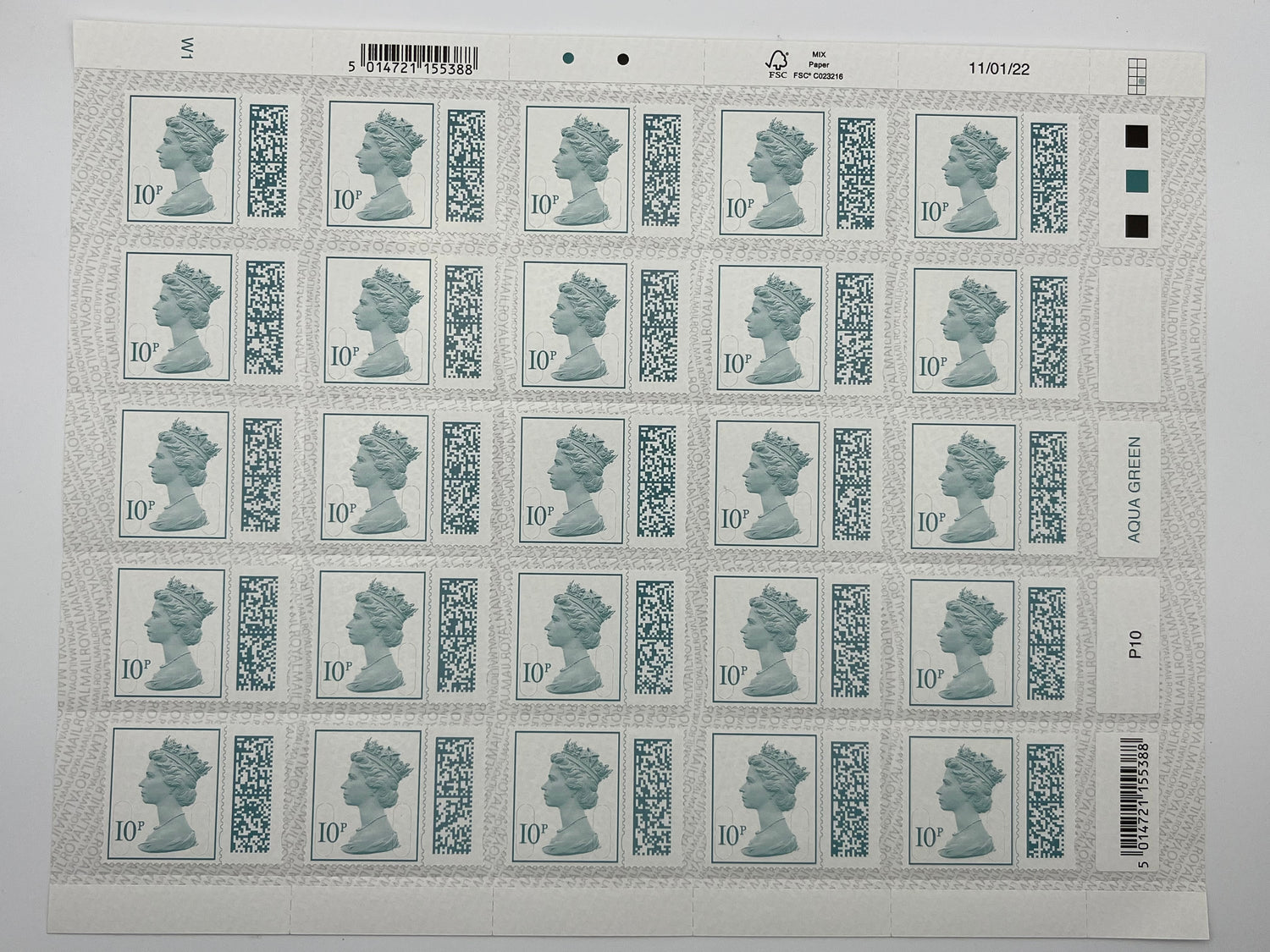 Barcoded Stamps