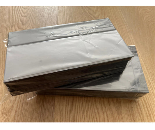 200 Used Black Stock Cards Single Strip