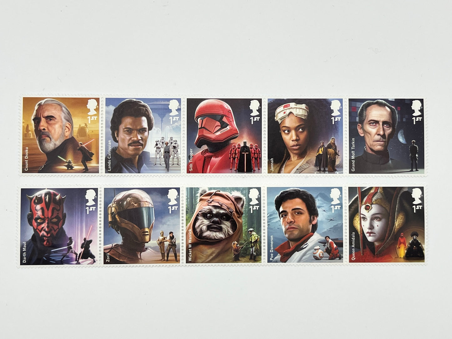 1st Class Star Wars Stamps