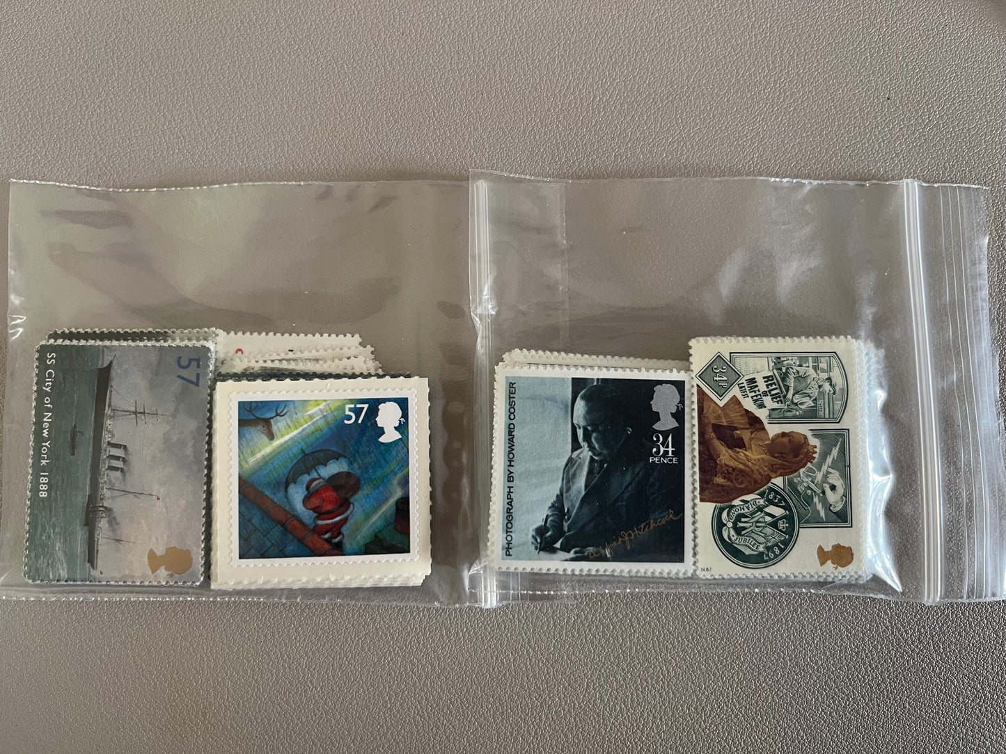 100 x 2-stamp 91p for 2nd Class Postage