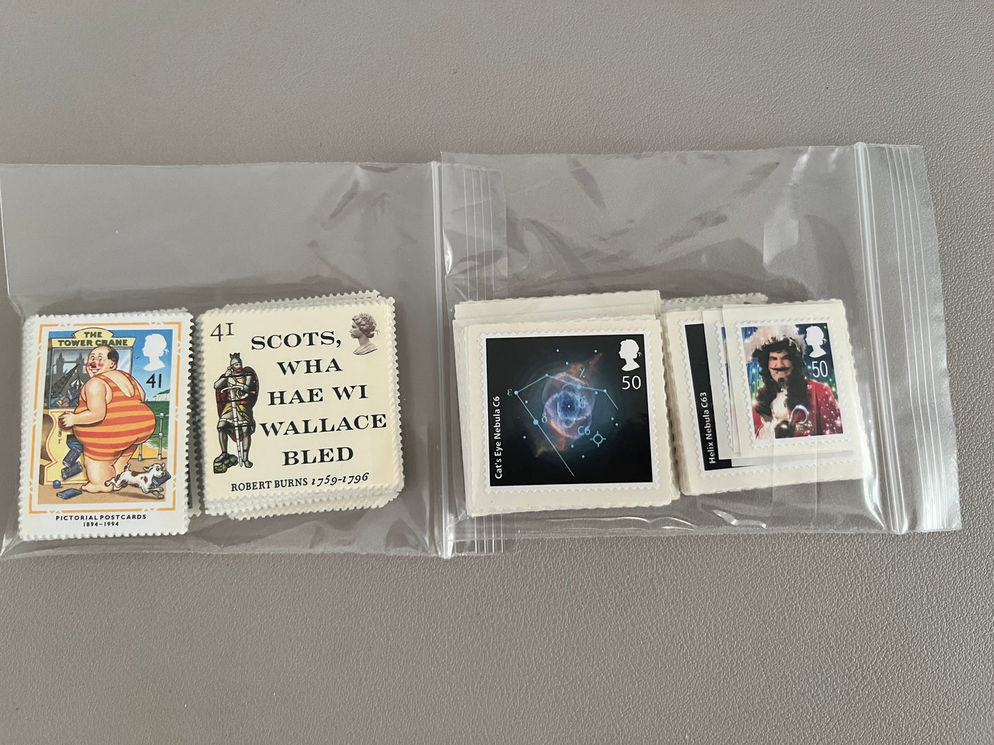 100 x 2-stamp 91p for 2nd Class Postage