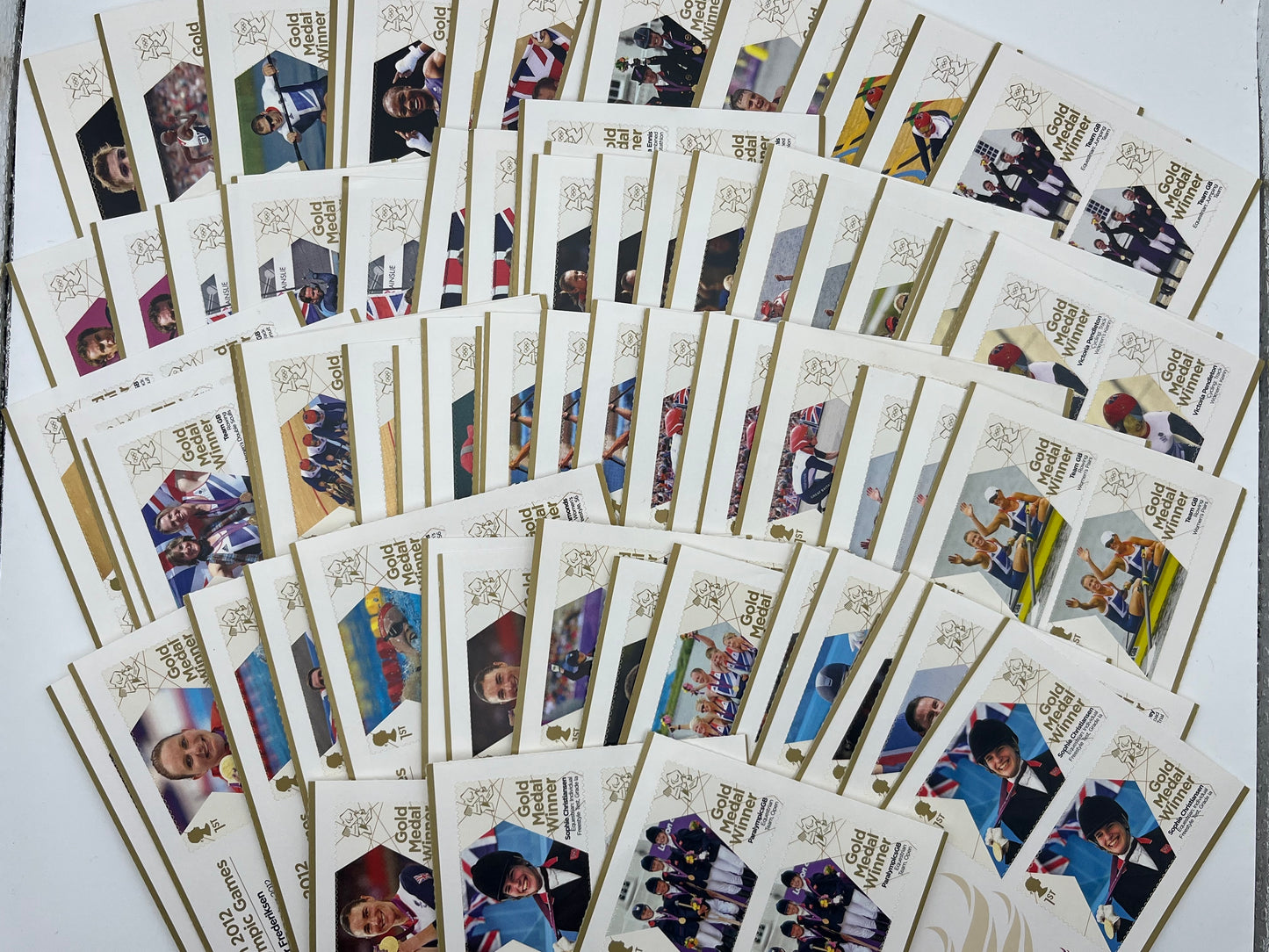 1000 1st Class Self Adhesive Stamps - Olympic & Paralympic • FV £1800