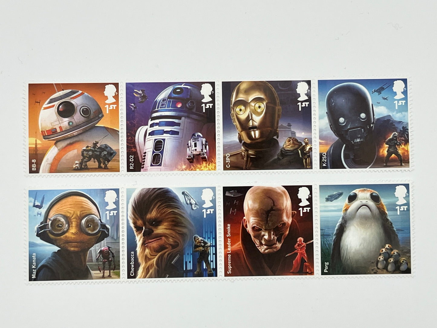 1st Class Star Wars Stamps