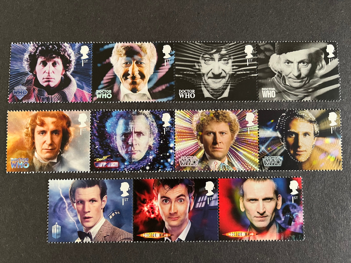 11 1st Class Stamps • Doctor Who