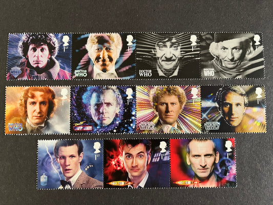 11 1st Class Stamps • Doctor Who