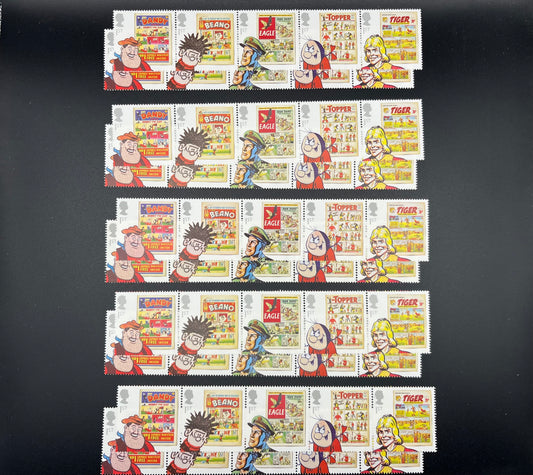 50 Comics 1st Class Stamps