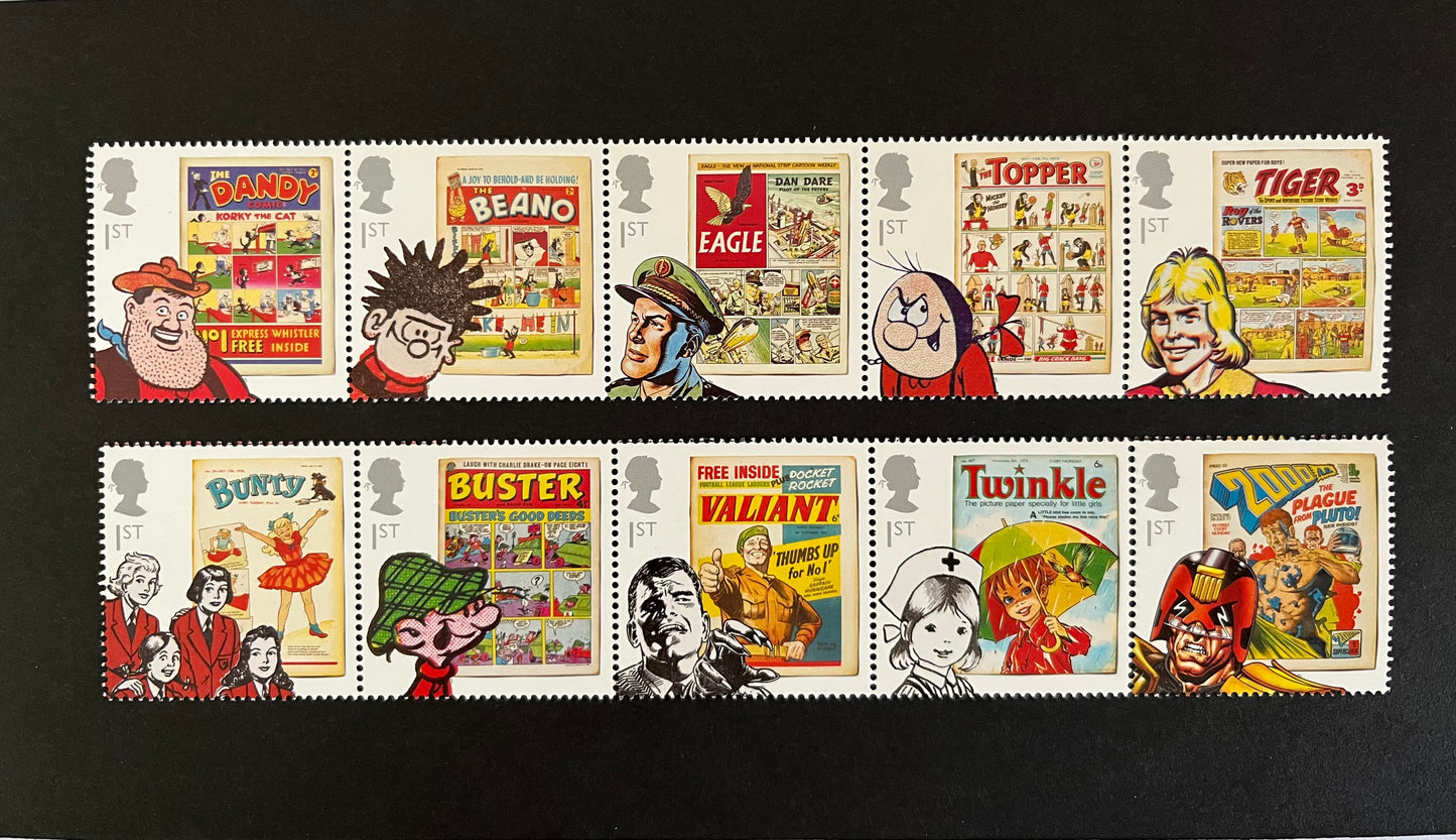 10 1st Class Stamps • Comics
