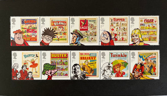 10 1st Class Stamps • Comics