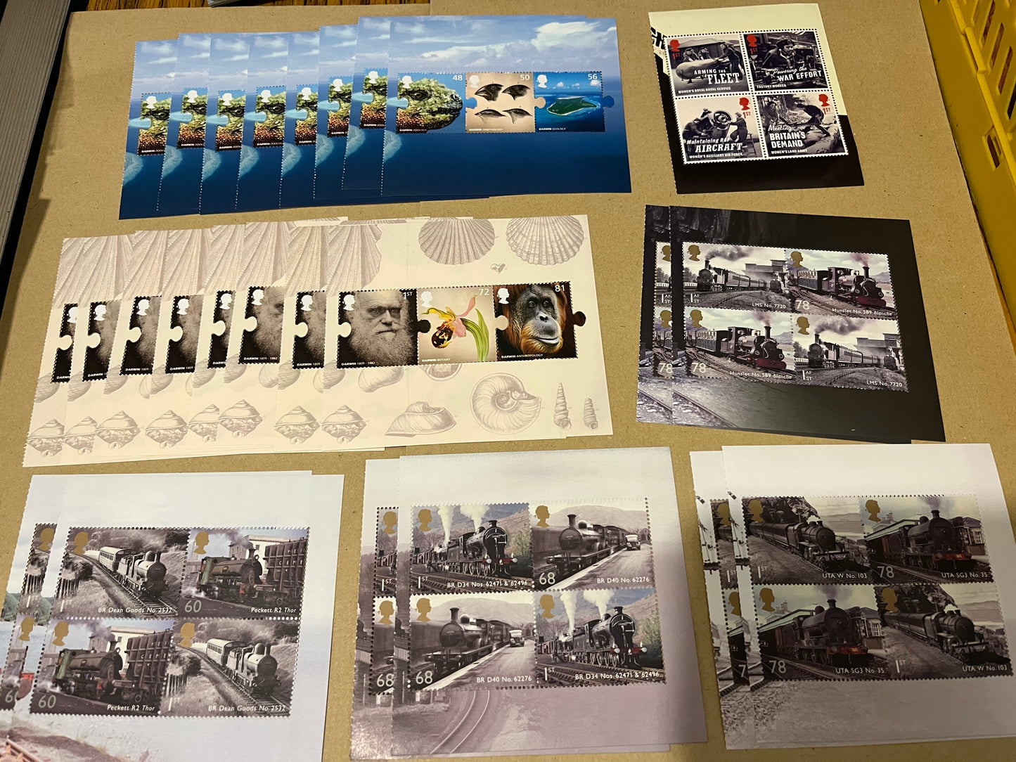 FV £742+ Stamps • Ex Booklet Panes • Collection Or Postage • 1st Class