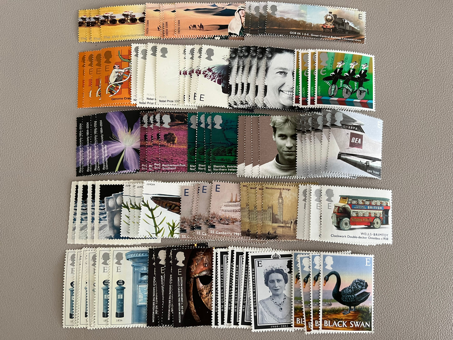 100 x £3.60 E High Value Stamps For Postage FV £360 48% Off