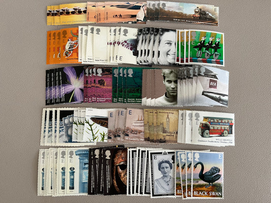 100 x £3.60 E High Value Stamps For Postage FV £360 48% Off