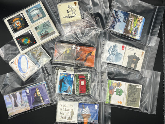 1000 1st Class Stamps Various Designs FV £1800
