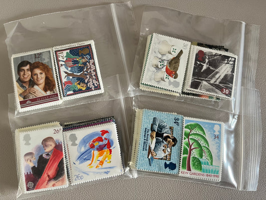 £102 Worth of Low Face Value Stamps for Postage • 45% Off