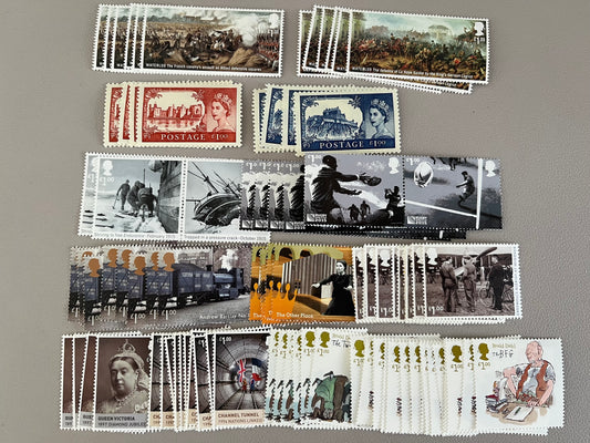 100 x £1 Stamps for Postage