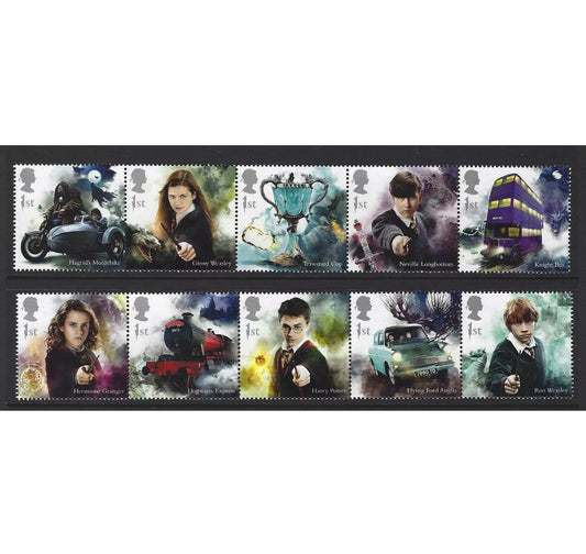 10 1st Class Stamps • Harry Potter