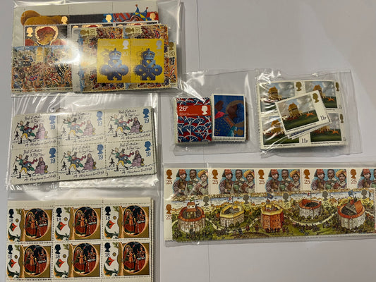 £119 Worth of Low Face Value Stamps for Postage • 35% Off