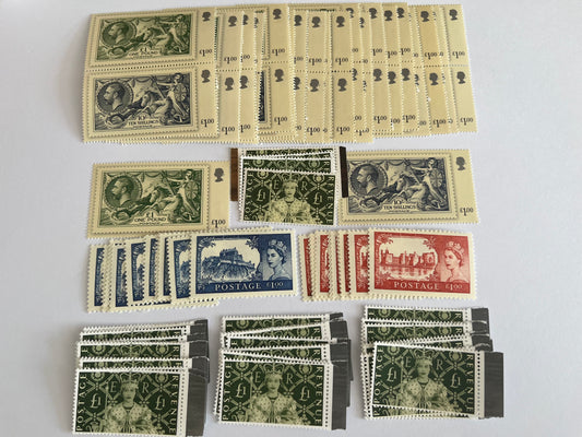 100 x £1 Stamps for Postage