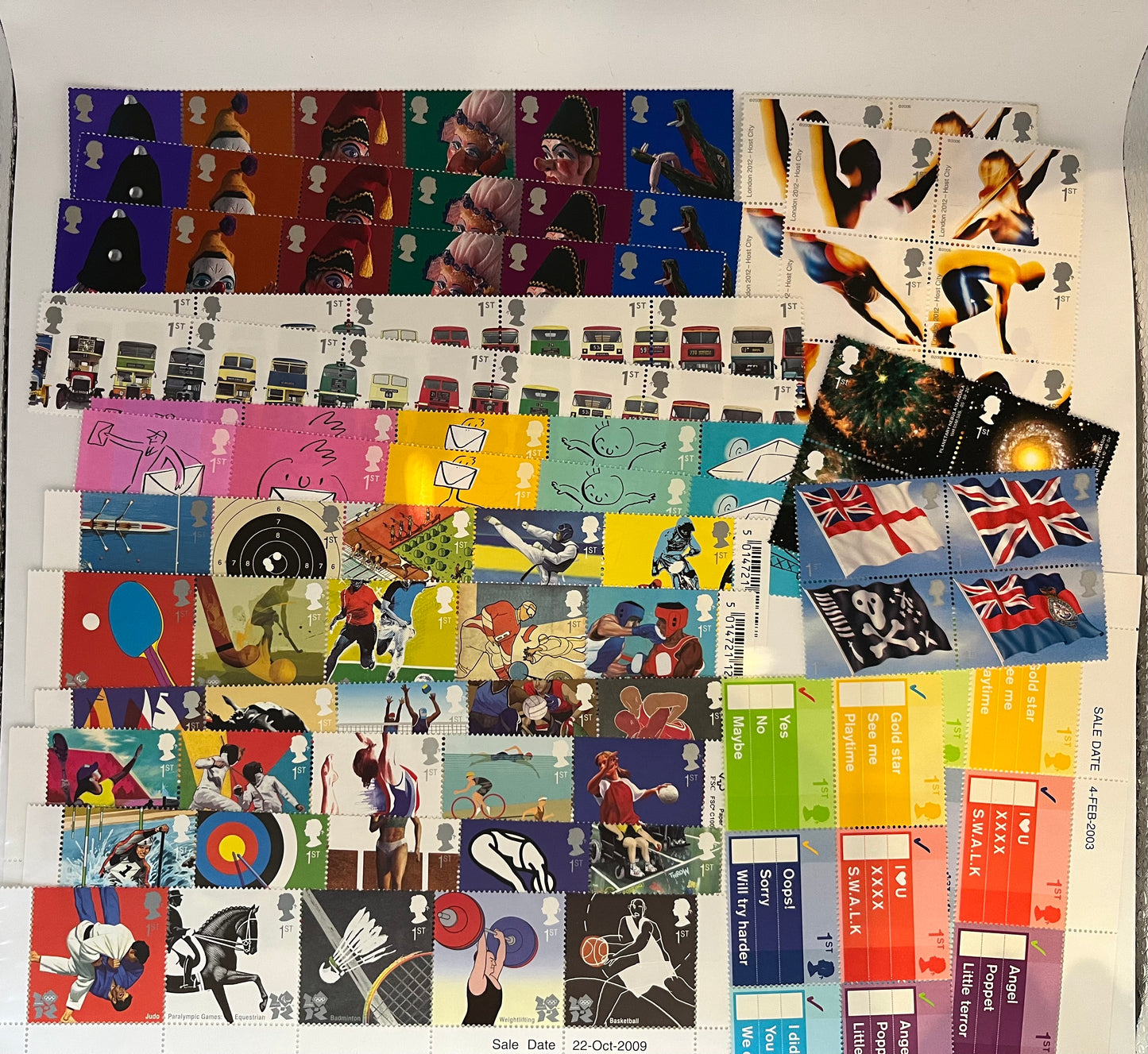 500 1st Class Postage Stamps