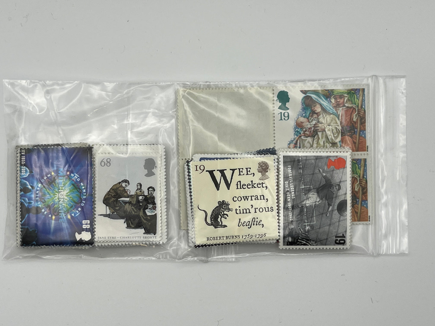100 2-stamp 87p for 2nd Class Letter Post • FV £87